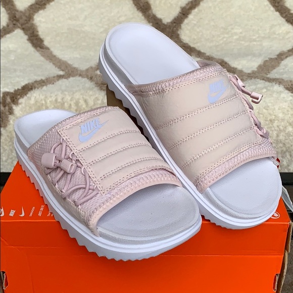 WMNS NIKE ASUNA SLIDE NA White Ghost-Barely Rose - Picture 4 of 16